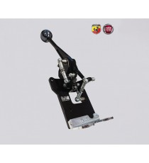 DNA Racing Components | Kit torretta cambio regolabile anodizzata nera per Abarth 500 DNA Racing Components | Kit torretta cambio regolabile anodizzata nera per Abarth 500