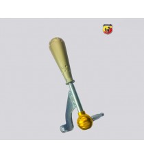 DNA Racing Components | Kit leva cambio stage 1 con pomello 695 style in alluminio anodizzato titanio per 500 Abarth DNA Racing Components | Kit leva cambio stage 1 con pomello 695 style in alluminio anodizzato titanio per 500 Abarth