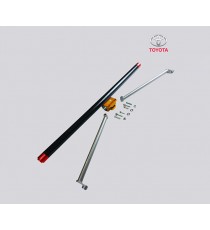 DNA Racing Components | Barra duomi posteriore con tiranti in carbonio per Toyota Yaris GR DNA Racing Components | Barra duomi posteriore con tiranti in carbonio per Toyota Yaris GR