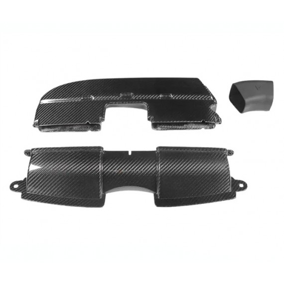Eventuri | Convogliatore d'aria in Carbonio lucido per BMW Serie 3 E92 / M3 E93