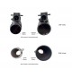 Eventuri | Aspirazione diretta in Carbonio Opaco per BMW Serie 2 G87 M2 / Serie 3 G80/G81 M3 / Serie 4 G82 M4 + CS/CSL