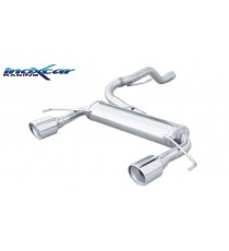 Inoxcar - Impianto di scarico silenziato X-RACE SX+DX per Opel Corsa E OPC 1.6i Turbo (207CV)