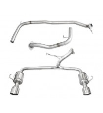 Inoxcar | Impianto di scarico completo silenziato SX+DX X-RACE Racing per Honda Civic Type-R 2.0 (310cv) Inoxcar | Impianto di scarico completo silenziato SX+DX X-RACE Racing per Honda Civic Type-R 2.0 (310cv)