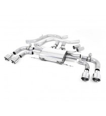 Milltek Sport | Front Pipe-back con terminali CROMATI per Alfa Romeo Giulia Quadrifoglio 2.9 V6 Bi-Turbo Milltek Sport | Front Pipe-back con terminali CROMATI per Alfa Romeo Giulia Quadrifoglio 2.9 V6 Bi-Turbo