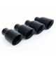 Milltek Sport | Front Pipe-back con terminali NERI per Alfa Romeo Giulia Quadrifoglio 2.9 V6 Bi-Turbo