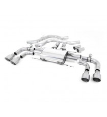 Milltek Sport | Front Pipe-back con terminali TITANIO per Alfa Romeo Giulia Quadrifoglio 2.9 V6 Bi-Turbo Milltek Sport | Front Pipe-back con terminali TITANIO per Alfa Romeo Giulia Quadrifoglio 2.9 V6 Bi-Turbo