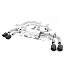 Milltek Sport | Front Pipe-back con terminali CARBONIO per Alfa Romeo Giulia Quadrifoglio 2.9 V6 Bi-Turbo Milltek Sport | Front Pipe-back con terminali CARBONIO per Alfa Romeo Giulia Quadrifoglio 2.9 V6 Bi-Turbo