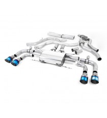 Milltek Sport | Cat-back con valvola e con finalini TITANIO BRUCIATO per Alfa Romeo Giulia Quadrifoglio 2.9 V6 Bi-Turbo Milltek Sport | Cat-back con valvola e con finalini TITANIO BRUCIATO per Alfa Romeo Giulia Quadrifoglio 2.9 V6 Bi-Turbo