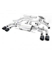 Milltek Sport | Cat-back con valvola e con finalini CARBONIO per Alfa Romeo Giulia Quadrifoglio 2.9 V6 Bi-Turbo Milltek Sport | Cat-back con valvola e con finalini CARBONIO per Alfa Romeo Giulia Quadrifoglio 2.9 V6 Bi-Turbo