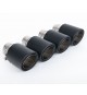 Milltek Sport | Front Pipe-back con finalini CARBONIO per Alfa Romeo Giulia Quadrifoglio 2.9 V6 Bi-Turbo