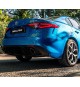 Milltek Sport | Cat-back Non-resonated (SENZA valvola) per Alfa Romeo Giulia 2.0T Veloce (solo modelli senza OPF/GPF e esclusi Q4) dal 2017