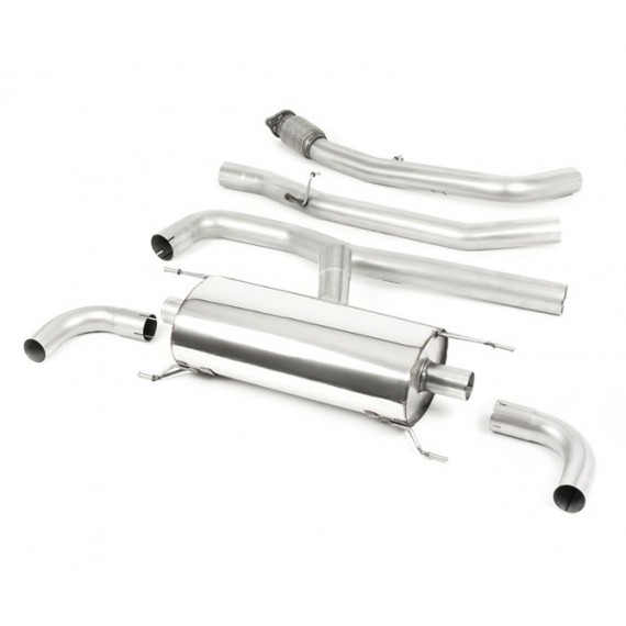 Milltek Sport | Cat-back Non-resonated (SENZA valvola) per Alfa Romeo Giulia 2.0T Veloce (solo modelli senza OPF/GPF e esclusi Q4) dal 2017