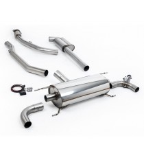 Milltek Sport | Cat-back Resonated (CON valvole) per Alfa Romeo Giulia 2.0T Veloce (SENZA OPF/GPF e esclusi Q4) dal 2017 Milltek Sport | Cat-back Resonated (CON valvole) per Alfa Romeo Giulia 2.0T Veloce (SENZA OPF/GPF e esclusi Q4) dal 2017