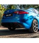 Milltek Sport | Cat-back Resonated (CON valvole) per Alfa Romeo Giulia 2.0T Veloce (SENZA OPF/GPF e esclusi Q4) dal 2017