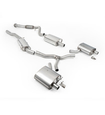 Milltek Sport | Cat-back Resonated Audi A4 B9.5 2.0 TFSI Berlina/Avant Quattro (incl. Mild Hybrid, senza barre rinforzo) 2021-2026