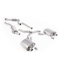 Milltek Sport | Cat-back Road+ Audi A4 B9.5 2.0 TFSI Berlina/Avant Quattro (incl. Mild Hybrid, senza barre rinforzo) 2021-2026