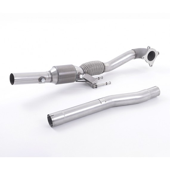 Milltek Sport | Downpipe CAT HJS per Audi A3 8P 1.8 TFSI 2WD (2008–2012) / A3/S3 8P 2.0 TFSI (2003–2012, 3 porte e Sportback, 2WD e Quattro)