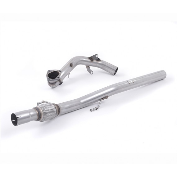 Milltek Sport | Downpipe NO CAT per Skoda Fabia vRS 1.4 TSI 180cv / Seat Ibiza 6J 1.4 TSI 180cv Cupra–Bocanegra / Audi A1 1.4 TFSI 185cv / VW Polo 6R 1.4 TSI GTI 180cv MONTA SOLO CON CAT-BACK MILLTEK SPORT