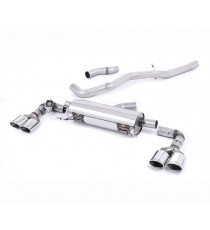 Milltek Sport | Cat-back Non-resonated con finalini CROMATI per Audi S1 2.0 TFSI Quattro 2014-2019 Milltek Sport | Cat-back Non-resonated con finalini CROMATI per Audi S1 2.0 TFSI Quattro 2014-2019