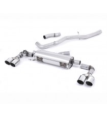 Milltek Sport | Cat-back Non-resonated con finalini CROMATI per Audi S1 2.0 TFSI Quattro 2014-2019 Milltek Sport | Cat-back Non-resonated con finalini CROMATI per Audi S1 2.0 TFSI Quattro 2014-2019