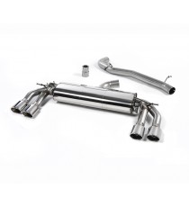 Milltek Sport | Cat-back Non-resonated con finalini CROMATI per Audi TT Mk3 TTS 2.0 TFSI Quattro CON OPF/GPF (2015-2019) O SENZA OPF/GPF dal 2019 Milltek Sport | Cat-back Non-resonated con finalini CROMATI per Audi TT Mk3 TTS 2.0 TFSI Quattro CON OPF/GPF (2015-2019) O SENZA OPF/GPF dal 2019