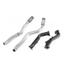 Milltek Sport | Downpipe maggiorati e tubi decat per Audi S6 C7 4.0 TFSI (2012-2019) / RS6 C7 4.0 TFSI Bi-Turbo (2013-2019) / S7 Sportback 4.0 TFSI (2012-2019) / RS7 Sportback 4.0 V8 TFSI Bi-Turbo (2013-2019) MONTA SOLO CON CAT-BACK ORIGINALE
