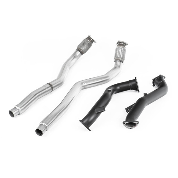 Milltek Sport | Downpipe maggiorati e tubi decat per Audi S6 C7 4.0 TFSI (2012-2019) / RS6 C7 4.0 TFSI Bi-Turbo (2013-2019) / S7 Sportback 4.0 TFSI (2012-2019) / RS7 Sportback 4.0 V8 TFSI Bi-Turbo (2013-2019) MONTA SOLO CON CAT-BACK ORIGINALE