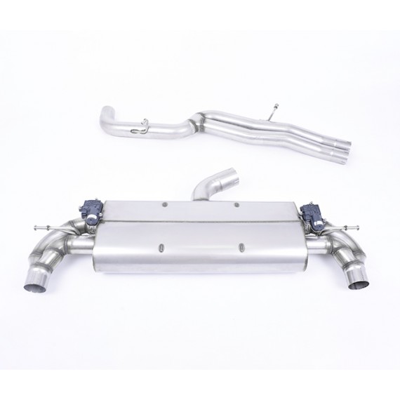 Milltek Sport | Cat-back Non-resonated con finalini CROMATI per Audi TT mk3 TT-RS 2.5 TFSI Quattro (CON GPF/OPF) dal 2019 e SENZA GPF/OPF 2016-2018