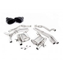 Milltek Sport | Cat-Back Non-Resonated con finalini NERI per Audi RS5 B9 2.9 V6 Turbo Coupè (solo modelli SENZA OPF/GPF) 2017-2019 Milltek Sport | Cat-Back Non-Resonated con finalini NERI per Audi RS5 B9 2.9 V6 Turbo Coupè (solo modelli SENZA OPF/GPF) 2017-2019
