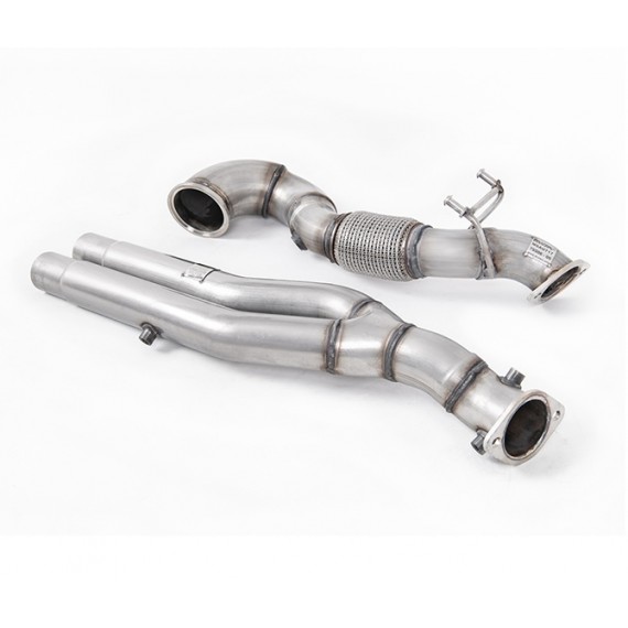 Milltek Sport | Downpipe NO CAT per Audi RS3 8Y 400cv (MQB EVO) dal 2021 / RSQ3 2.5T dal 2020 (con OPF/GPF) / Audi RS3 8V 400cv dal 2019 (con OPF/GPF) / Audi TT Mk3 TTRS 2.5 TFSI Quattro dal 2019 (con OPF/GPF)