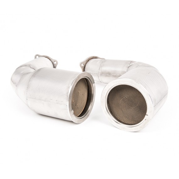 Milltek Sport | Downpipe CAT HJS per Audi RS4 B9 2.9 V6 Turbo Avant (solo modello CON OPF/GPF) dal 2019 / RS5 B9 2.9 V6 Turbo Coupè/Sportback (solo modello CON OPF/GPF)