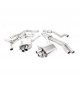 Milltek Sport | Cat-back Resonated con finalini NERI per Audi RS5 B9 2.9 V6 Turbo Sportback (solo modello CON OPF/GPF) dal 2019