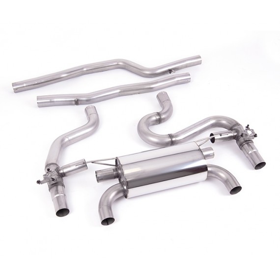 Milltek Sport | GPF/OPF Back System Equal lenght con finalini GT-90 NERI per BMW Serie 2 F87 M2 Competition Coupé 2018-2022