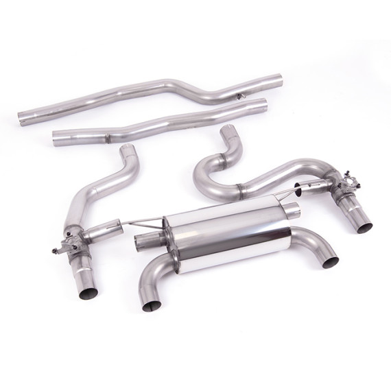 Milltek Sport | GPF/OPF Back System Equal Length con finalini GT-90 TITANIO BRUCIATO per BMW M2 F87 2018-2022