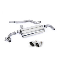 Milltek Sport | Particulate Filter-back con finalini CROMATI per BMW Serie 1 F40 M135i xDrive (2019-2025)