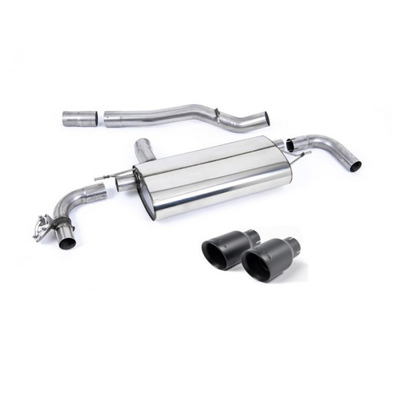 Milltek Sport | Particulate Filter-back con finalini NERI per BMW Serie 1 F40 M135i xDrive (2019-2025)