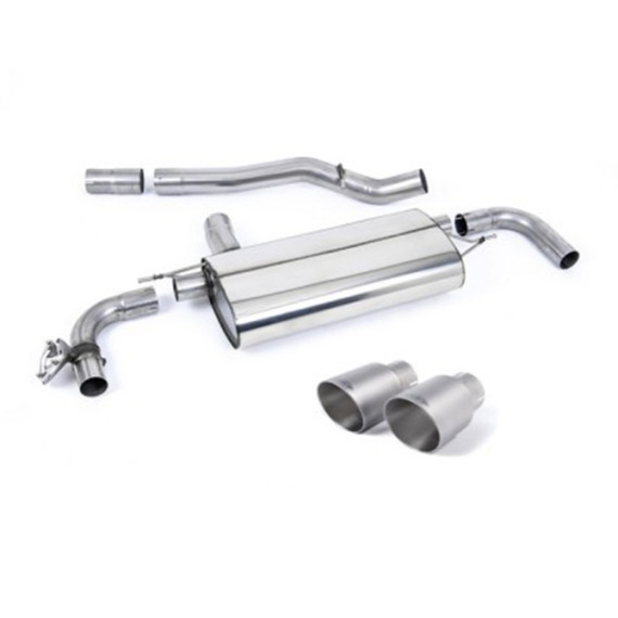 Milltek Sport | Particulate Filter-back con finalini TITANIO SPAZZOLATO per BMW Serie 1 F40 M135i xDrive (2019-2025) Milltek Sport | Particulate Filter-back con finalini TITANIO SPAZZOLATO per BMW Serie 1 F40 M135i xDrive (2019-2025)