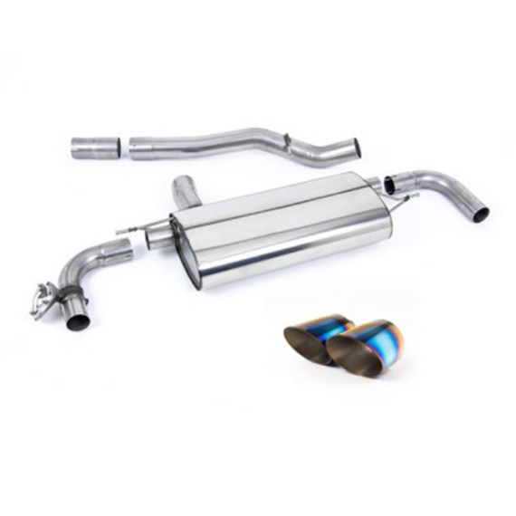 Milltek Sport | Particulate Filter-back con finalini TITANIO BRUCIATO per BMW Serie 1 F40 M135i xDrive (2019-2025) Milltek Sport | Particulate Filter-back con finalini TITANIO BRUCIATO per BMW Serie 1 F40 M135i xDrive (2019-2025)