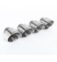 Milltek Sport | Particulate Filter-back con finalini CROMATI per BMW Serie 1 F40 M135i xDrive (2019-2025) NECESSITA DIFFUSORE MAXTON DESIGN Milltek Sport | Particulate Filter-back con finalini CROMATI per BMW Serie 1 F40 M135i xDrive (2019-2025) NECESSITA DIFFUSORE MAXTON DESIGN