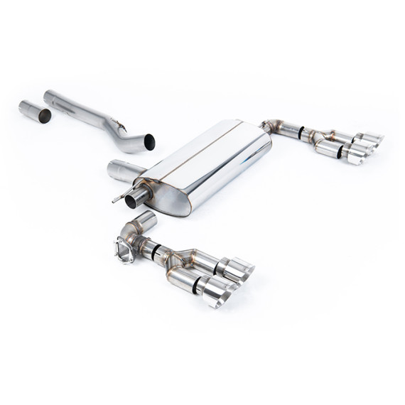 Milltek Sport | Particulate Filter-back con finalini CROMATI per BMW Serie 1 F40 M135i xDrive (2019-2025) NECESSITA DIFFUSORE MAXTON DESIGN Milltek Sport | Particulate Filter-back con finalini CROMATI per BMW Serie 1 F40 M135i xDrive (2019-2025) NECESSITA DIFFUSORE MAXTON DESIGN