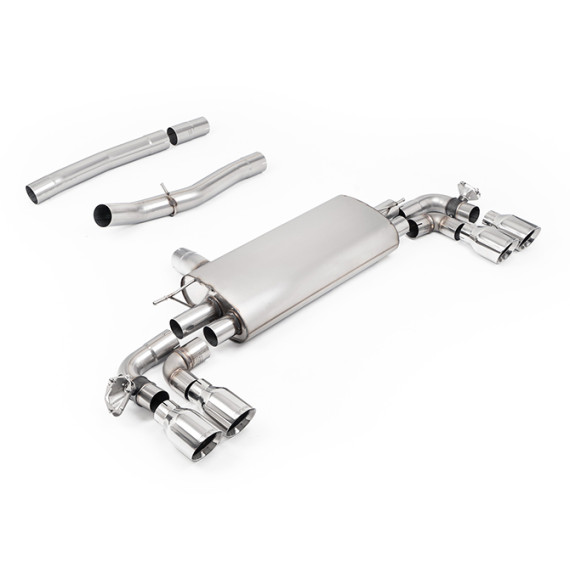 Milltek Sport | Particulate Filter-back con finalini CROMATI per BMW Serie 1 F70 M135i xDrive (2024-)
