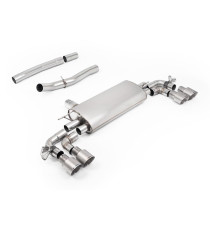 Milltek Sport | Particulate Filter-back con finalini TITANIO SPAZZOLATO per BMW Serie 1 F70 M135i xDrive (2024-)