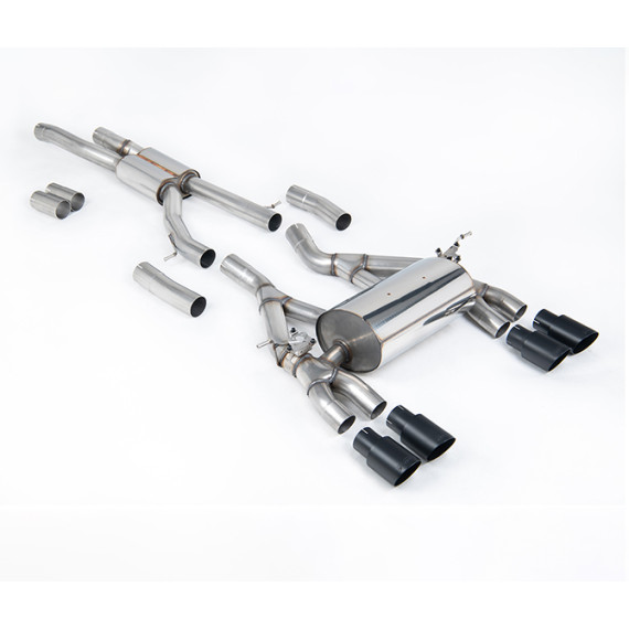 Milltek Sport | Cat-back per BMW Serie 3 F80 M3 Berlina (solo modelli SENZA OPF/GPF) 2014-2018 / Serie 4 F82/F83 M4 Coupe/Cabrio & M4 Competition Coupé (solo modelli SENZA OPF/GPF) 2014-2021