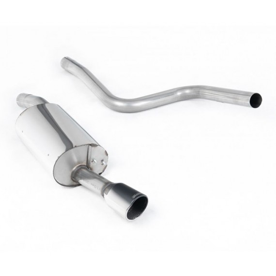 Milltek Sport | Cat-back Non-resonated con finalino CROMATO per Ford Fiesta Mk6 ST 150 2005-2008