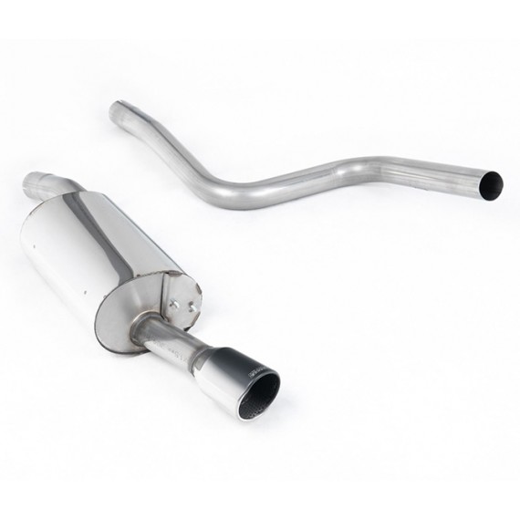 Milltek Sport | Cat-back Non-resonated con finalino NERO per Ford Fiesta Mk6 ST 150 2005-2008 Milltek Sport | Cat-back Non-resonated con finalino NERO per Ford Fiesta Mk6 ST 150 2005-2008