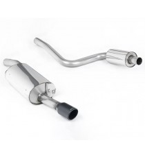 Milltek Sport | Cat-back Resonated con finalino NERO per Ford Fiesta Mk6 ST 150 2005-2008