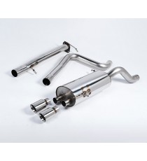 Milltek Sport | Cat-back Non-resonated con finalini CROMATI per Ford Fiesta Mk7 ST 1.6 EcoBoost 182cv & ST200 2012-2019 Milltek Sport | Cat-back Non-resonated con finalini CROMATI per Ford Fiesta Mk7 ST 1.6 EcoBoost 182cv & ST200 2012-2019
