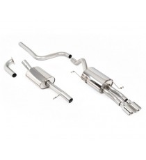 Milltek Sport | Cat-back Resonated con finalini CROMATI per Ford Fiesta Mk7 1.0T EcoBoost (100cv/125cv/140cv) 2013-2019 Milltek Sport | Cat-back Resonated con finalini CROMATI per Ford Fiesta Mk7 1.0T EcoBoost (100cv/125cv/140cv) 2013-2019