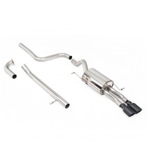 Milltek Sport | Cat-back Non-resonated con finalini NERI per Ford Fiesta Mk7 1.0T EcoBoost (100cv/125cv/140cv) 2013-2019 Milltek Sport | Cat-back Non-resonated con finalini NERI per Ford Fiesta Mk7 1.0T EcoBoost (100cv/125cv/140cv) 2013-2019