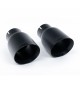 Milltek Sport | Cat-back Resonated con finalini NERI per Ford Mustang 5.0 V8 GT (Fastback) 2015-2019